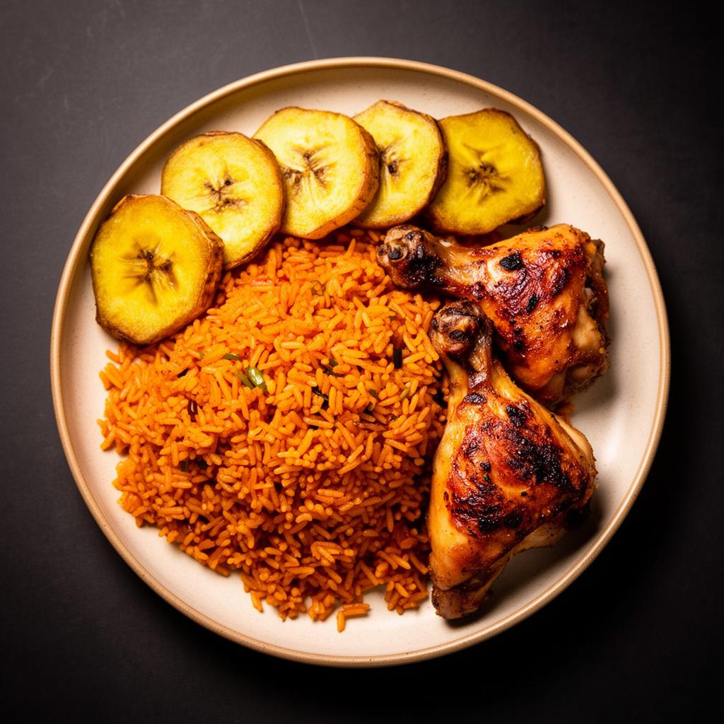 Smoky Jollof & Chicken
